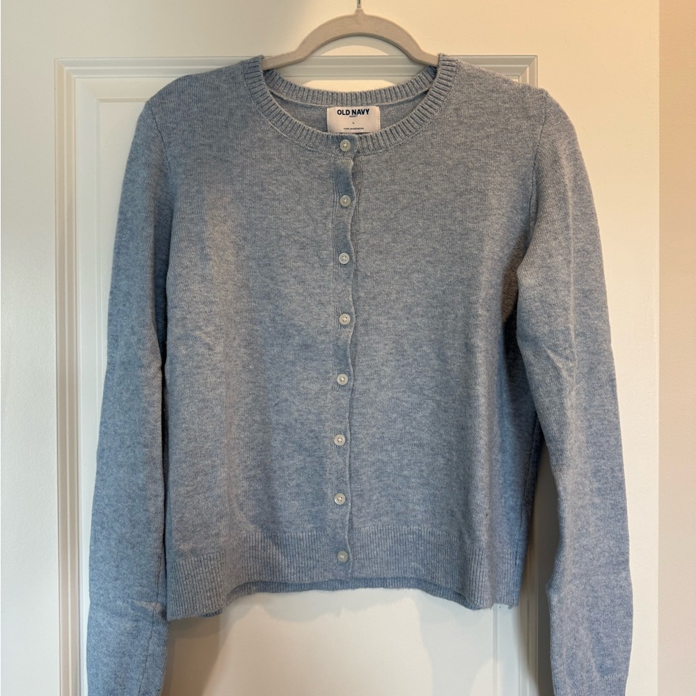 Old Navy Light Blue Cardigan